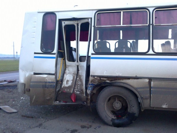 В Вологде столкнулись два автобуса