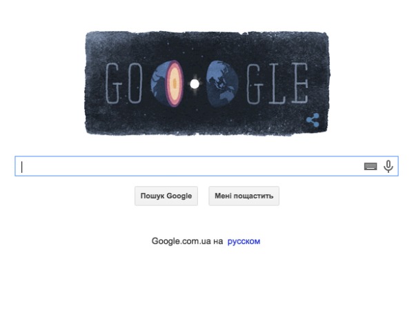 Дудл Google посвящен дню рождения сейсмолога Инге Леманн