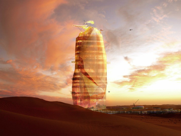 В Сахаре построят 450-метровый «зеленый» небоскреб
