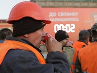 NESCAFE угостили чашкой кофе строителей в Киеве