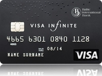 Baltic International Bank выпустил VIP-карту VISA Infinite