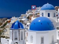 На греческом острове Санторини повявился русскоязычный гид