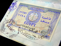 Визы в Египет станут дороже на пять долларов