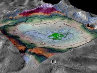 Ученые: На Марсе найдены следы древнего водного озера
