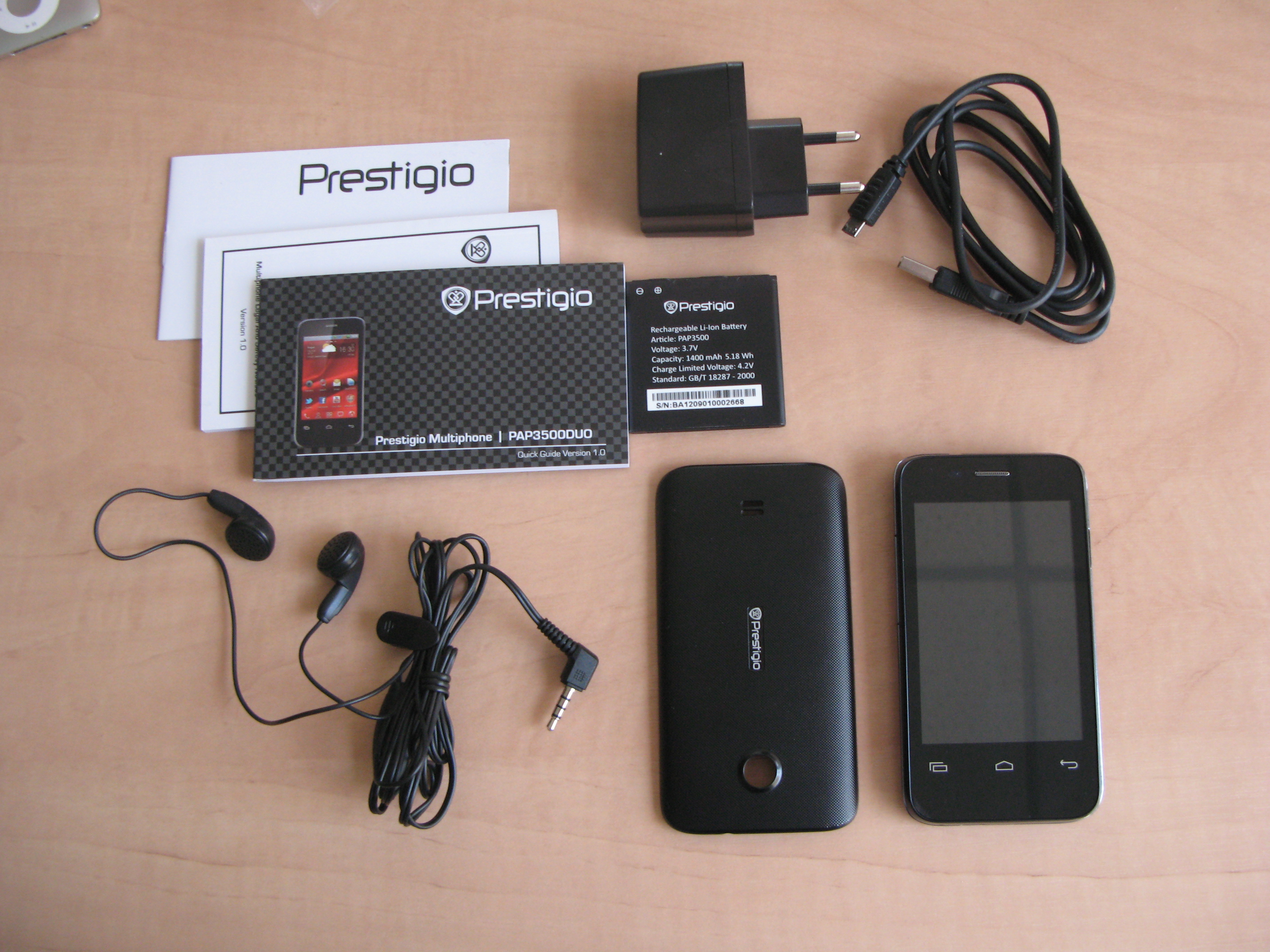 Prestigio 3500 DUO: бюджетный смартфон с поддержкой двух SIM-карт —  B2Blogger.com