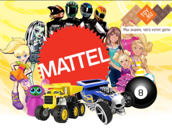 В онлайн-магазине Toy.ru доступна коллекция игрушек от Mattel