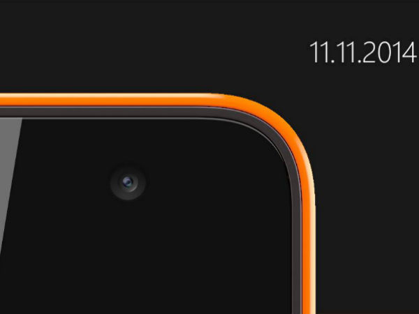 11 ноября будет представлен новый смарфон Microsoft Lumia