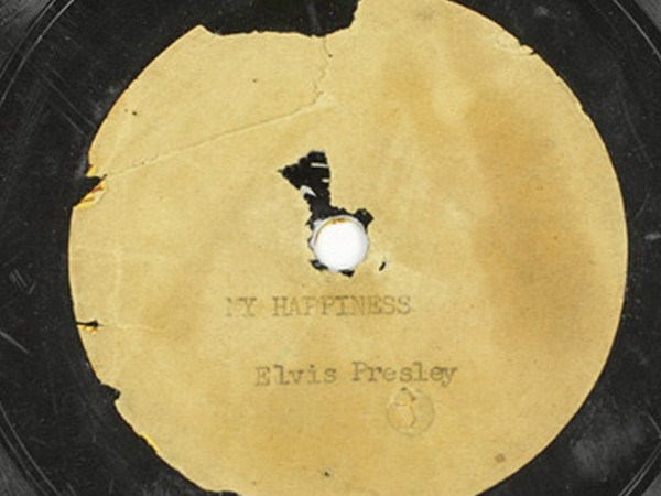 Первая аудиозапись Элвиса Пресли будет продана на аукционе