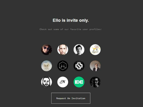 Социальная сеть Ello начала рекламную кампанию против Facebook на их же сайте