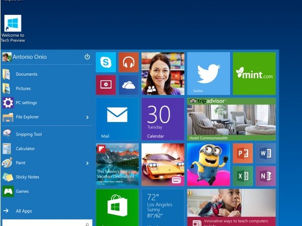 Microsoft начала продажи новой операционной системы Windows 10