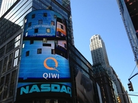 В ходе IPO российской платежной системы QIWI на NASDAQ, удалось привлечь $212,5 млн