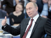 Путин работает - Москва одобряет