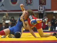 Украинская спортсменка Алина Стадник стала обладательницей золотой медали мирового первенства по борьбе 