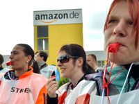 Немцы грозят американскому Amazon сорвать поставки в рождественский сезон