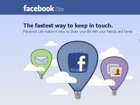Facebook представили версию для недорогих смартфонов