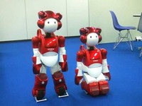 В Токио в первый раз в мире поженили 2-х роботов