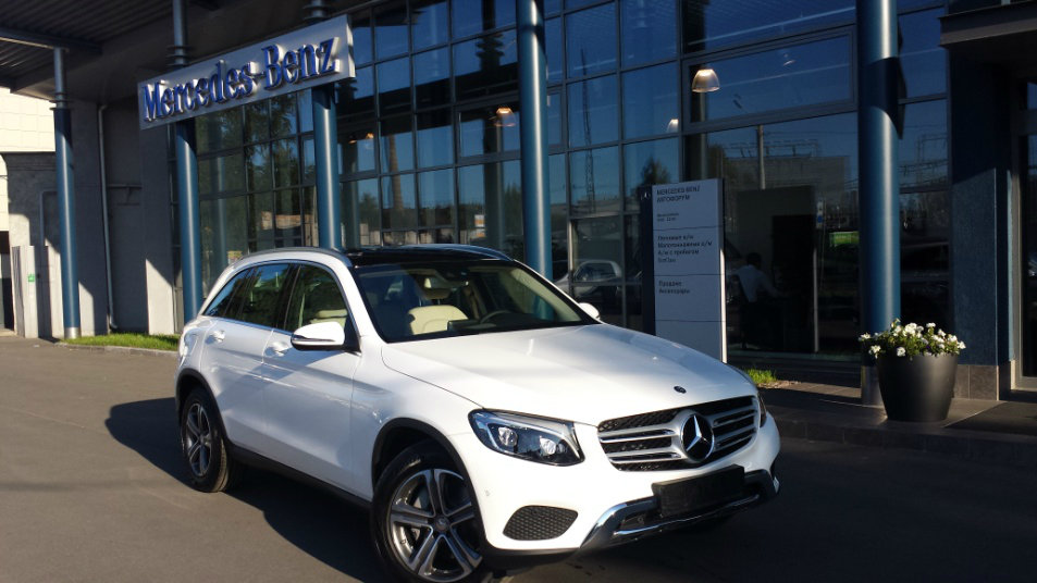Новый Mercedes Benz GLC доступен в Москве и Санкт-Петербурге